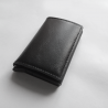 Empyrean eco-leather wallet with trigger and RFID protection - Black