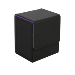 Shadowfall Magnet Deckbox 100+ Black & Purple