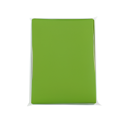 50 Standard Size Matte Sleeves - Green