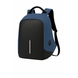 Mochila Antirrobo Urbana Porta Notebook - Azul