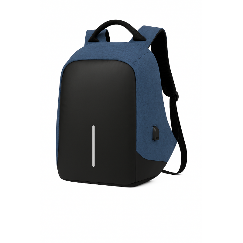 Mochila Antirrobo Urbana Porta Notebook - Azul Mochila Antirrobo Urbana Porta Notebook - Azul